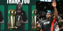 I Celtics onorano Jrue Holiday con un video tributo