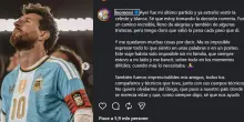Messi: 'Sono un uomo grato, &egrave; la decisione giusta'