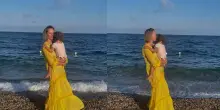 Federica Pellegrini, la vacanza in Sardegna con la figlia Matilde