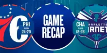 NBA Highlights: Charlotte-Philadelphia 130-93