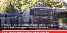 Albania, settimo giorno di proteste contro il governo