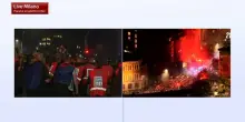Festa scudetto Inter, ci sono anche i fuochi d'artificio