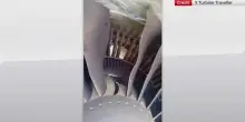 Finestrino esploso in volo, le immagini dei danni