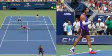 Alcaraz &egrave; tornato: punto spettacolare agli US Open! VIDEO