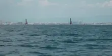 America's Cup, sessione di allenamento a Napoli del Team New Zeland