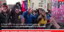 New York, Maduro a processo: proteste fuori dal tribunale
