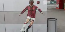 Franco Baresi, vandalizzato il murale davanti a Casa Milan