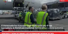 Venezuela, oltre sei tonnellate di forniture mediche da Usa