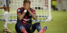 Cagliari, per Mattia Felici legamento crociato rotto