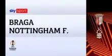 Braga-Nottingham Forest 1-0: gol e highlights