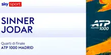 Sinner-Jodar: highlights Atp Madrid