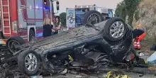 Auto fuori strada nel Foggiano, tre morti