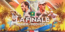 Sinner-Medvedev, la finale di Indian Wells alle 22 su Sky