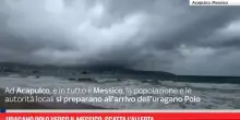 Uragano Polo verso il Messico, scatta l'allerta