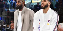 Tatum non ha dubbi: 'LeBron deve essere titolare all&rsquo;All-Star Game'