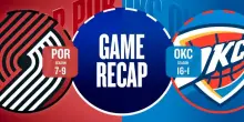 NBA Highlights: Oklahoma City-Portland 122-95