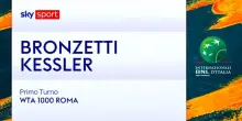 Bronzetti-Kessler: highlights Wta Roma