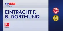 Eintracht-Borussia Dortmund 3-3: gol e highlights