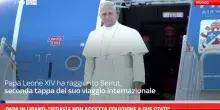 Papa in Libano: 'Israele non accetta soluzione a due Stati'