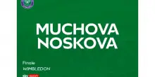 Noskova-Muchova: highlights Wimbledon