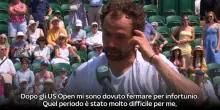 Safiullin in lacrime a Wimbledon: 'Non sapevo se avrei giocato ancora'. VIDEO