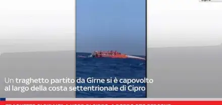Traghetto si ribalta a nord di Cipro: a bordo 270 persone