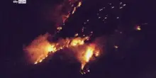 Giappone, incendio sul monte Ougi: evacuati residenti