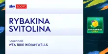 Rybakina-Svitolina: highlights Indian Wells