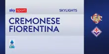 Cremonese-Fiorentina 1-4: gol e highlights