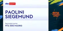 Paolini-Siegemund: highlights Wta Madrid