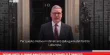 Regno Unito, il primo ministro Keir Starmer si &egrave; dimesso