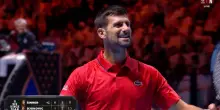 Six Kings Slam, Djokovic a segno con l'uscita lungolinea