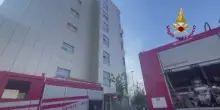 Napoli, incendio all'Ospedale del Mare: domate le fiamme