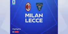 Milan-Lecce 3-0: gol e highlights