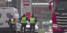 Protesta autotrasportatori Balcani contro nuovi controlli Ue