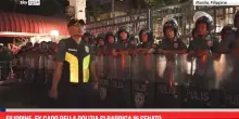 Filippine, ex capo della polizia si barrica in Senato