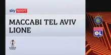 Maccabi-Lione 0-6: gol e highlights