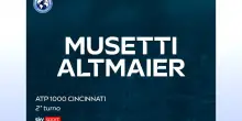 Musetti-Altmaier: highlights Atp Cincinnati