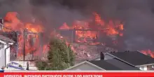 Norvegia, incendio distrugge oltre 100 abitazioni