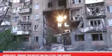 Horlivka, drone colpisce un palazzo: tre morti