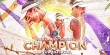 Noskova vince Wimbleon, Muchova battuta in tre set