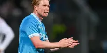 De Bruyne: 'Obiettivo scudetto, ma punto a tutto'