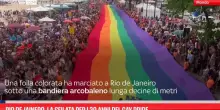 Rio de Jainero, la sfilata per i 30 anni del Gay Pride