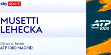 Musetti-Lehecka: highlights Atp Madrid