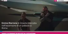 Emma Marrone bloccata in ascensore