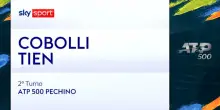 Cobolli-Tien: highlights Atp Pechino