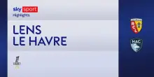 Lens-Le Havre 1-0: gol e highlights