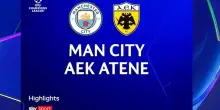 Champions, Manchester City-Aek Atene 5-1: tripletta di Foden. VIDEO