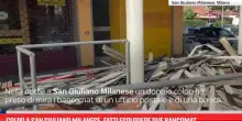 Colpo a San Giuliano Milanese, fatti esplodere due bancomat