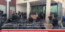 Turchia, studenti manifestano contro violenze in Siria